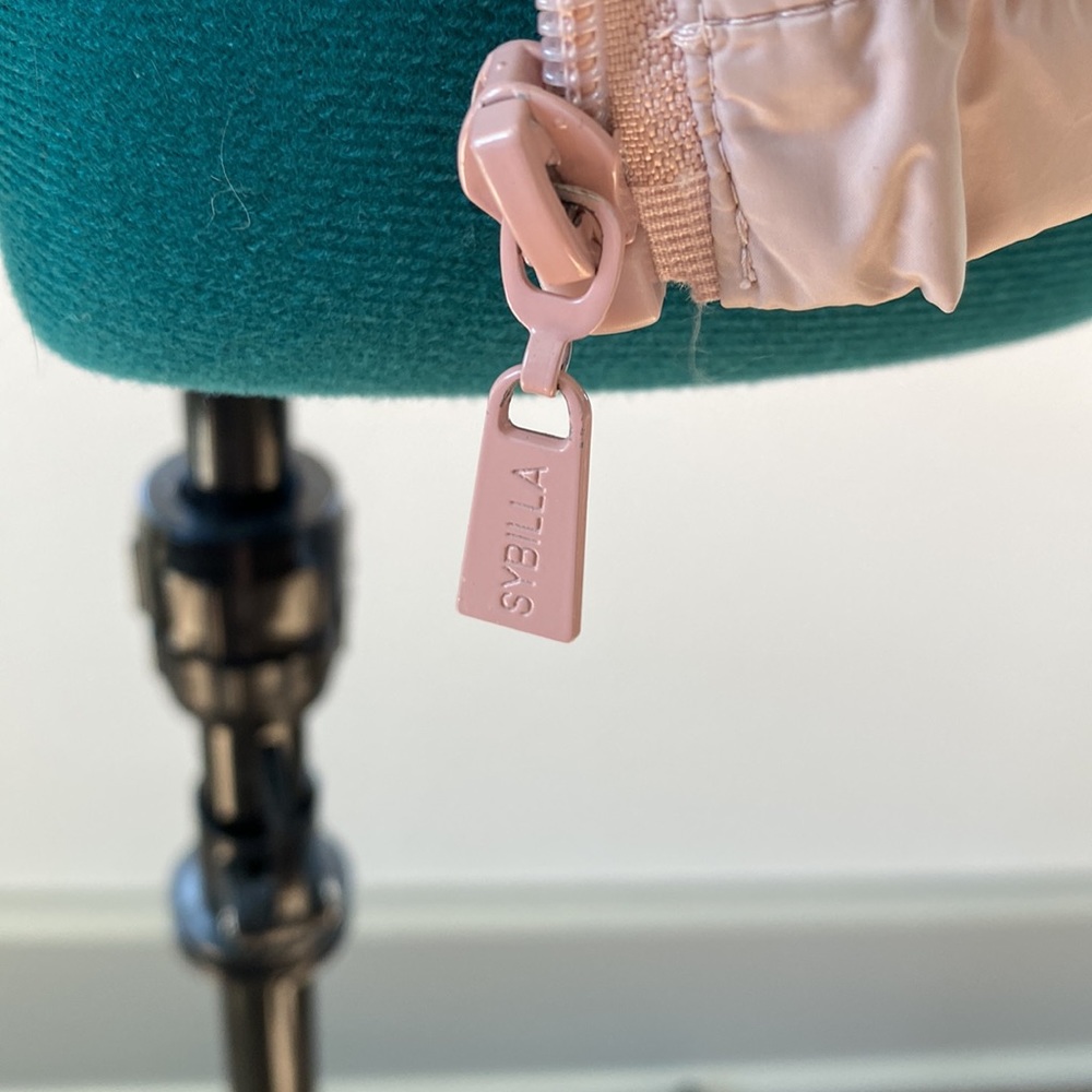 Sybilla outerwear light pink puffer coat - Picture 2 of 10
